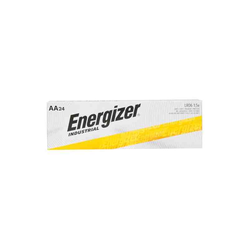 Alkaline Industrial Batteries, 24/Box, AA, 1.5 V Box of 24