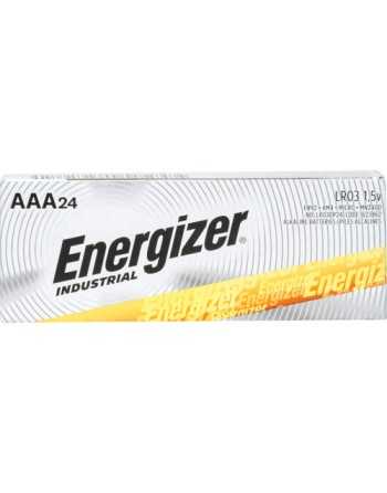 Alkaline Industrial Batteries, 24/Box, AAA, 1.5 V Box of 24