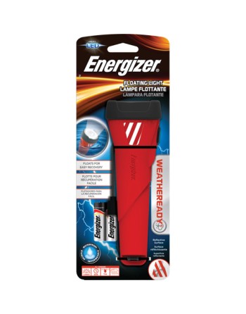 Weatheready® Floating Flashlight, LED, 55 Lumens, AA Batteries Each