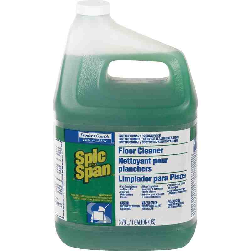 P&G 02001 Spic & Span Floor Cleaner, 4L Jug Refill - [DefendUse.com] - 02001 - Spic & Span®