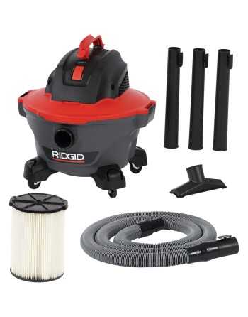 RIDGID RT0600 NXT Wet/Dry Vac, Wet-Dry, 4.25 HP, 6 US Gal.(22.7 Litres) - 1