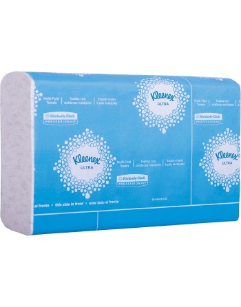 Kleenex® Reveal™ Multifold Hand Towels, 1 Ply, 9-2/5" L x 8" W, 150 /Pack - [DefendUse.com] - 46321 - Kleenex®