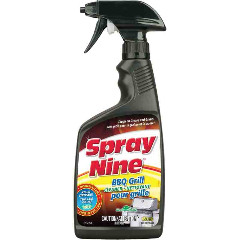 Spray Nine® C15650 BBQ Grill Cleaner Size: 650 ml - [DefendUse.com] - C15650 - Spray Nine®