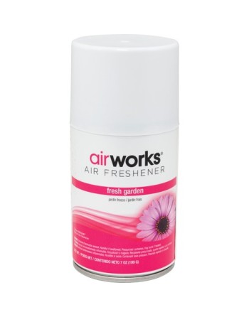 HOSPECO 07932 AirWorks® Metered Aerosol Air Fresheners, Fresh Garden, Aerosol Can, Case of 12 - [DefendUse.com] - 07932 - Air Fr