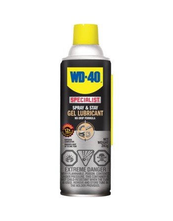 WD40 SPECIALIST, Specialist™ Spray & Stay, Aerosol Can, 425 g, Effective Temperature Range: -100°F to 500°F - [Cleaning Supplies