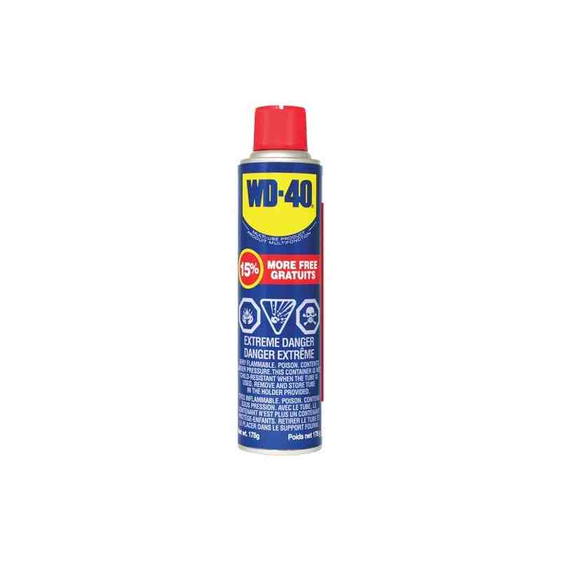 WD-40, Penetrant, Aerosol Can, 178 g, Film Type: Wet - [Cleaning Supplies Canada Discounts] - 1022 - [DefendUse.com]