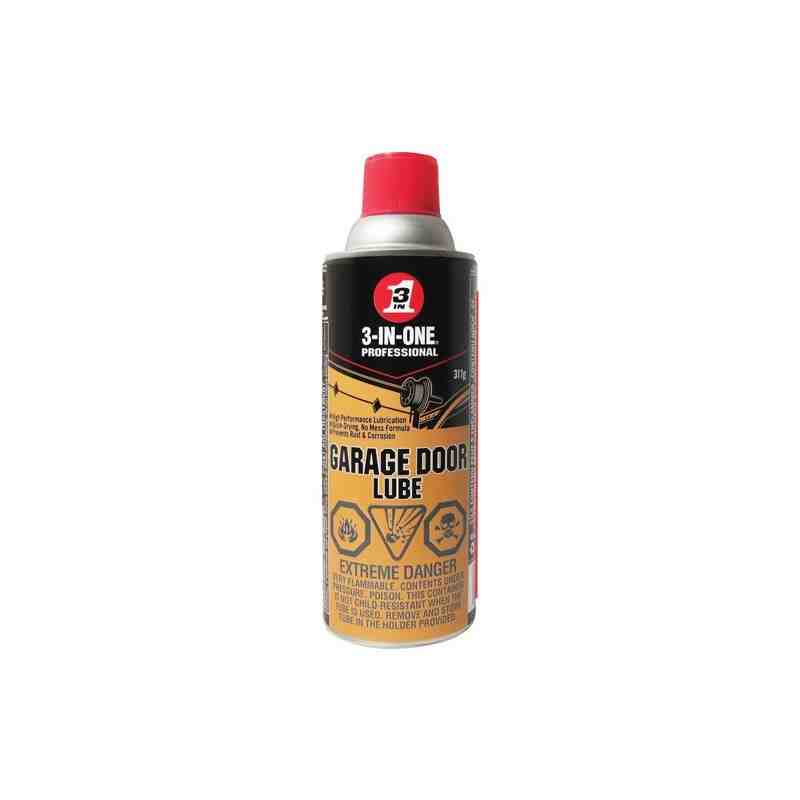 WD-40, 3-IN-1 Garage Door Lube, Aerosol Can, 311 g, Film Type: Dry - [Cleaning Supplies Canada Discounts] - 1252 - [DefendUse.co