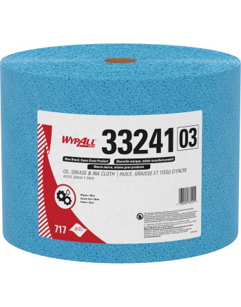 KIMBERLY-CLARK 33241 WypAll® Oil, Grease & Ink Cloth, Specialty, 13-2/5" L x 9-4/5" W - [DefendUse.com] - 33241 - WYPALL® Wipes