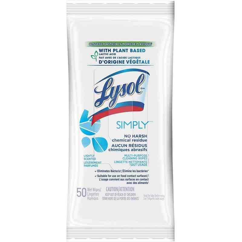 Lysol® Daily Cleaning Wipes, Citrus, Case of 6/50ct [CB490181] - [DefendUse.com] - 19200-49018 - Lysol® Cleaning Product