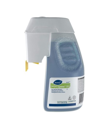 Diversey™ 94977476 Suma Supreme Liquid Pot and Pan Detergent, 2.5L, Floral, Clear Dark-Blue, 1/Case - [DefendUse.com] - 94977476