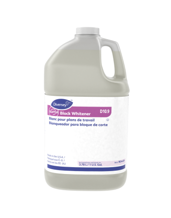 Diversey 904404 Suma Block Whitener for Plastic and Cutting Boards, 3.78 L/1 U.S. Gallon (Pack of 4) - [DefendUse.com] - 904404 