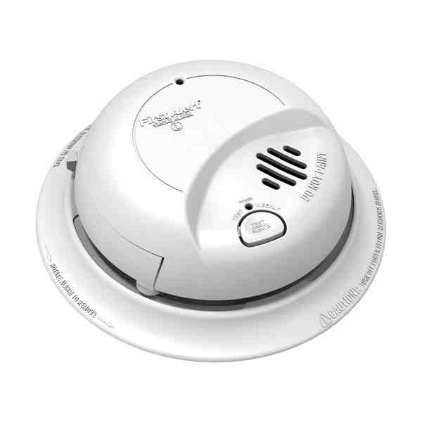 BRK ELECTRONICS, 120V Hardwired Smoke Alarm with Battery Back-Up - [Cleaning Supplies Canada Discounts] - 9120BA - [DefendUse.co