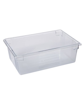 Rubbermaid FG330000CLR Clear Polycarbonate Food Storage Box - 26" x 18" x 9" - [DefendUse.com] - FG330000CLR - Commercial & Home