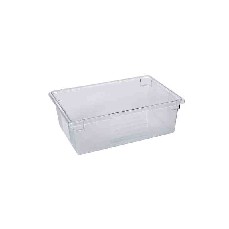Rubbermaid FG330000CLR Clear Polycarbonate Food Storage Box - 26" x 18" x 9" - [DefendUse.com] - FG330000CLR - Commercial & Home