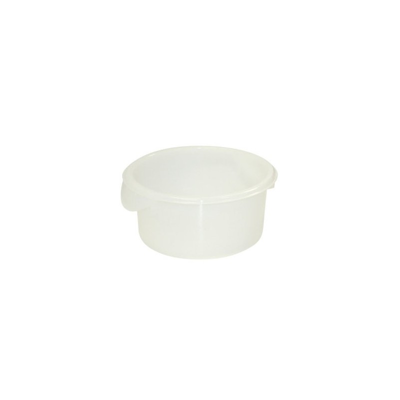 Rubbermaid FG572000WHT 2 Qt. White Round Food Storage Container - [DefendUse.com] - FG572000WHT - Food Storage
