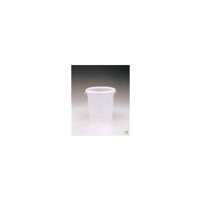 Rubbermaid FG572100WHT 4 Qt. White Round Food Storage Container - [DefendUse.com] - FG572100WHT - Food Storage