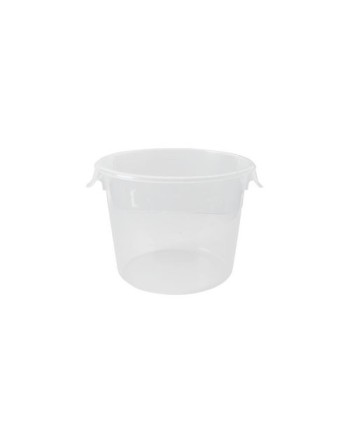 Rubbermaid FG572324CLR 6 Qt. Translucent Round Food Storage Container - [DefendUse.com] - FG572324CLR - Food Storage
