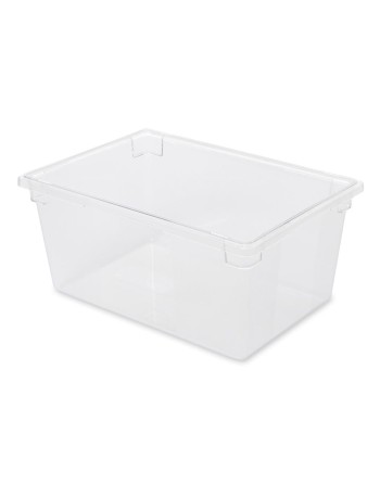 Rubbermaid FG332800CLR Clear Polycarbonate Food Storage Box - 26" x 18" x 12" - [DefendUse.com] - FG332800CLR - Food Storage