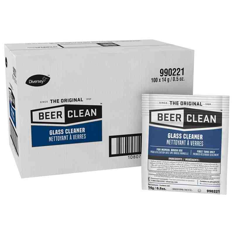 Diversey 990221 Beer Clean Glass Cleaner Multiple Sizes, 100 (0.5 Ounce, 100-Pack) - [DefendUse.com] - 990221 - Commercial & Hom