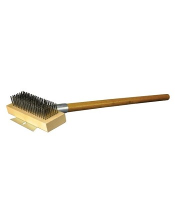 27" HD Oven/Grill Brush - HD Scraper SST Wire - [Cleaning Supplies Canada Discounts] - CHEF204 - [DefendUse.com]