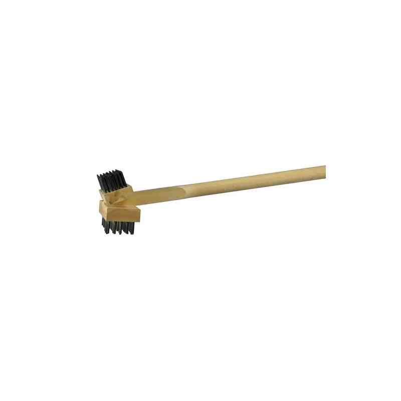 30"2-Side Angle Grill Brush w/Flat/Round Wire - [Cleaning Supplies Canada Discounts] - CHEF101 - [DefendUse.com]