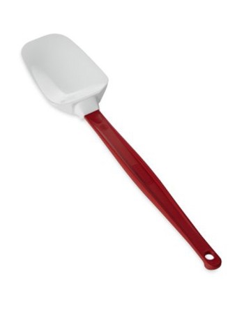 RUBBERMAID  High-Temperature Spoon Spatula Material: Silicone Type: Spoonula Colour: Red Length: 13-1/2" - 1