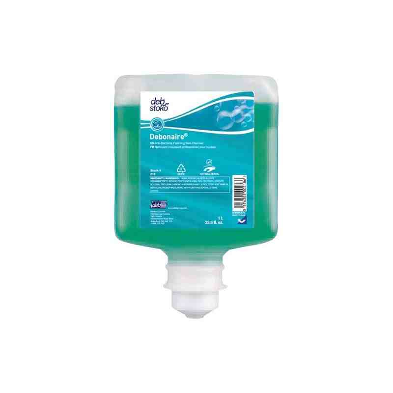 DEB, Debonaire Original Handwash, Foam, 1 L, Scented, Plastic Cartridge, Case of 8 - [Cleaning Supplies Canada Discounts] - 218 