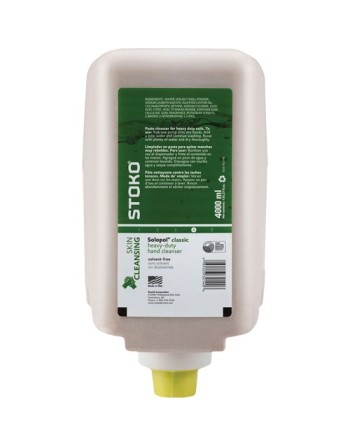 STOKO 32140 Solopol Classic Heavy-Duty Hand Cleaner, Cream, 4 L, Refill, Fresh Scent, Type: Cream - [DefendUse.com] - 32140 - De