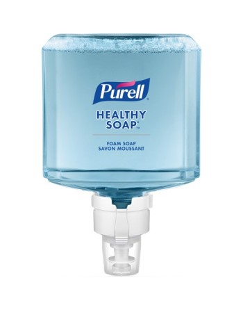 PURELL 7772-02-CAN00 Healthy Soap™ Mild Handwash, Foam, 1.2 L, Unscented, Plastic Cartridge, Qty/Case: 2 Refills - [DefendUse.co
