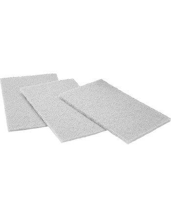 3M. Scotch-Brite™ No.7445 Cleaning Hand Pads, Ceramic, 6" x 9", Cleaning Grit, Colour: White - [DefendUse.com] - SB17637 - Scotc