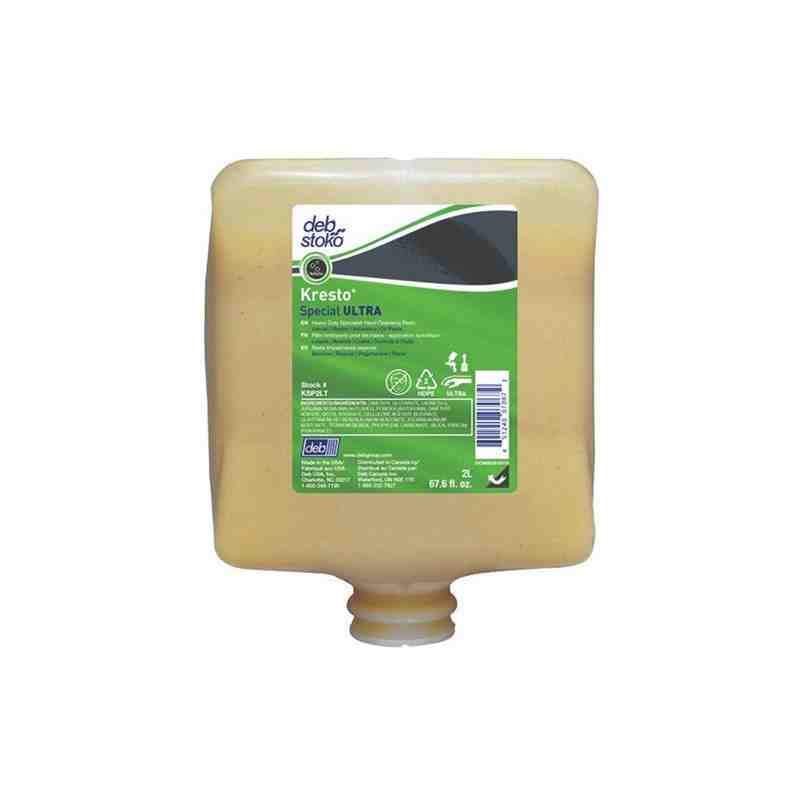 SC JOHNSON KSP2LT Kresto Special Ultra Hand Cleaner Refill, Paste, 2 L, Plastic Cartridge, Fresh Scent - [DefendUse.com] - KSP2L
