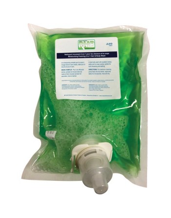 RMP, Moisturizing Hair & Body Wash, Foam, 1 L, Scented, - [DefendUse.com] -  - RMP Soaps