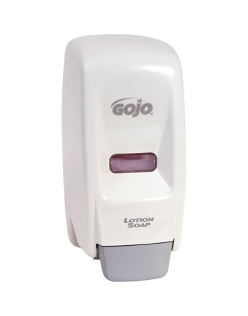 GOJO, 800 Series Bag-In-Box Dispenser, Capacity: 800 ml, Style: Push - [DefendUse.com] - 9034-12 - Hand Cleaner Dispensers