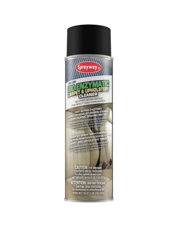 SPRAYWAY SW589 Bio-Enzymatic Carpet & Upholstery Cleaner, Format: 18 fl. oz. - [DefendUse.com] - SW589 - Sprayway