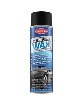 SPRAYWAY SW096 Instant Detail Wax, Format: 16 fl. Oz. - [DefendUse.com] - SW096 - Sprayway