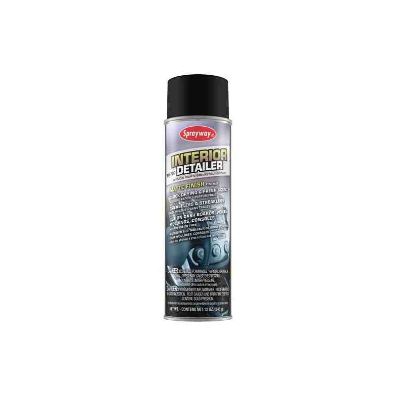 SPRAYWAY SW780 Interior Detailer Automotive Cleaner, Format: 12 oz. - [DefendUse.com] - SW780 - Sprayway