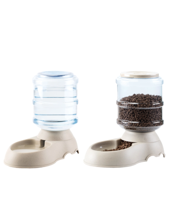Automatic Self Dispensing Gravity Pet Feeder and Waterer - 1
