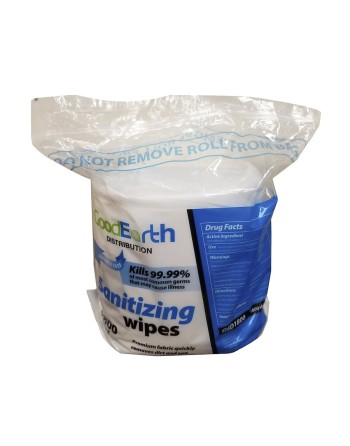 GED, Sanitizing Gym Wipe, 5X8, 2/1800 sheets - 1