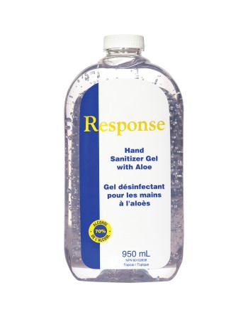 GRIME EATER 88-90 1st Response® Hand Sanitizer Gel with Aloe, 950 ml, Refill, 70% Alcohol - [DefendUse.com] - 88-90 - Grime Eate