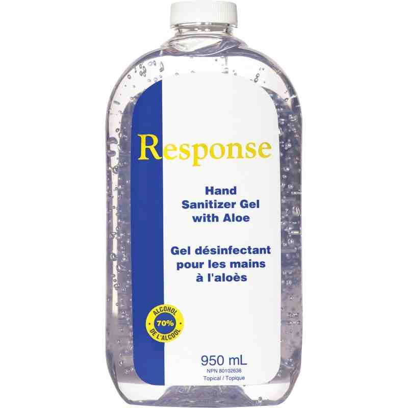 GRIME EATER 88-90 1st Response® Hand Sanitizer Gel with Aloe, 950 ml, Refill, 70% Alcohol - [DefendUse.com] - 88-90 - Grime Eate