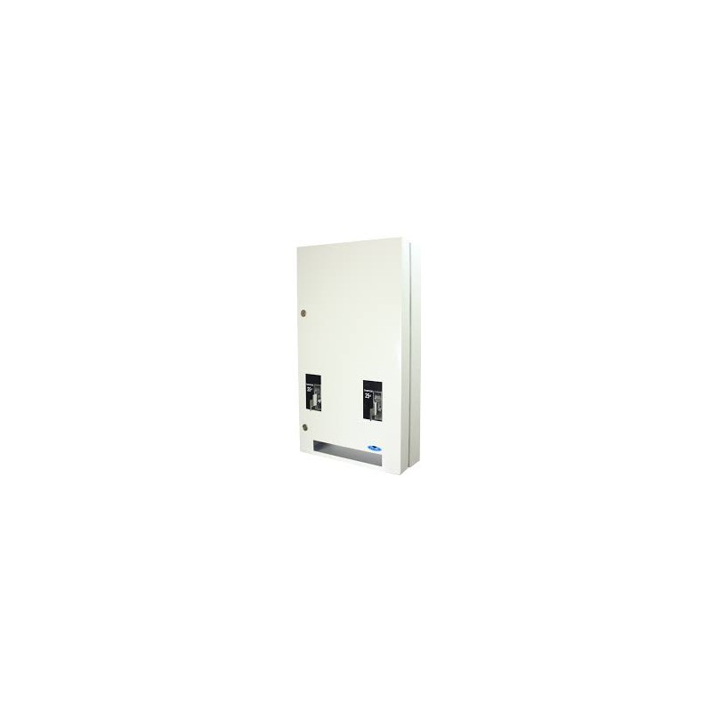 FROST 608-1-100	Vending Dispenser - Napkin/Tampon Combo -$1.00 - White,Case: 1 - [DefendUse.com] - 608-1-100 - Frost Commercial 