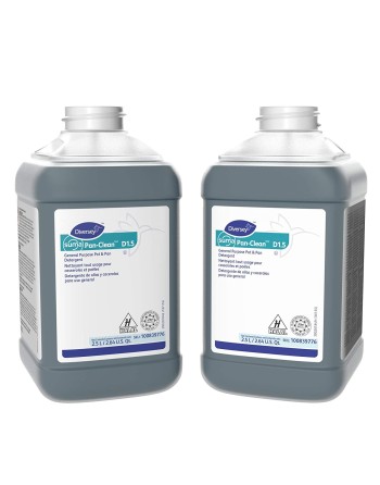 Diversey Suma 100839776 Pan-Clean General Purpose Pot and Pan Detergent, D1.5, 2 x 84.5 oz./2.5 L (Pack of 2) - [DefendUse.com] 