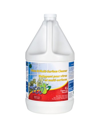 Glass & Multi-Surface Cleaners, Ready To Use, 4L Jug