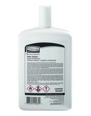 Rubbermaid Auto Janitor Cleaner and Deodorizer Refill, Country Delight Fragrance, Case of 6 - 1