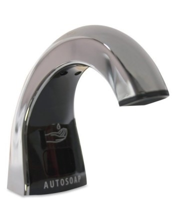 Rubbermaid FG401310 Liquid Soap Dispenser- 800/1600 ml Refills, Polished Chrome/Black - [Cleaning Supplies Canada Discounts] - F