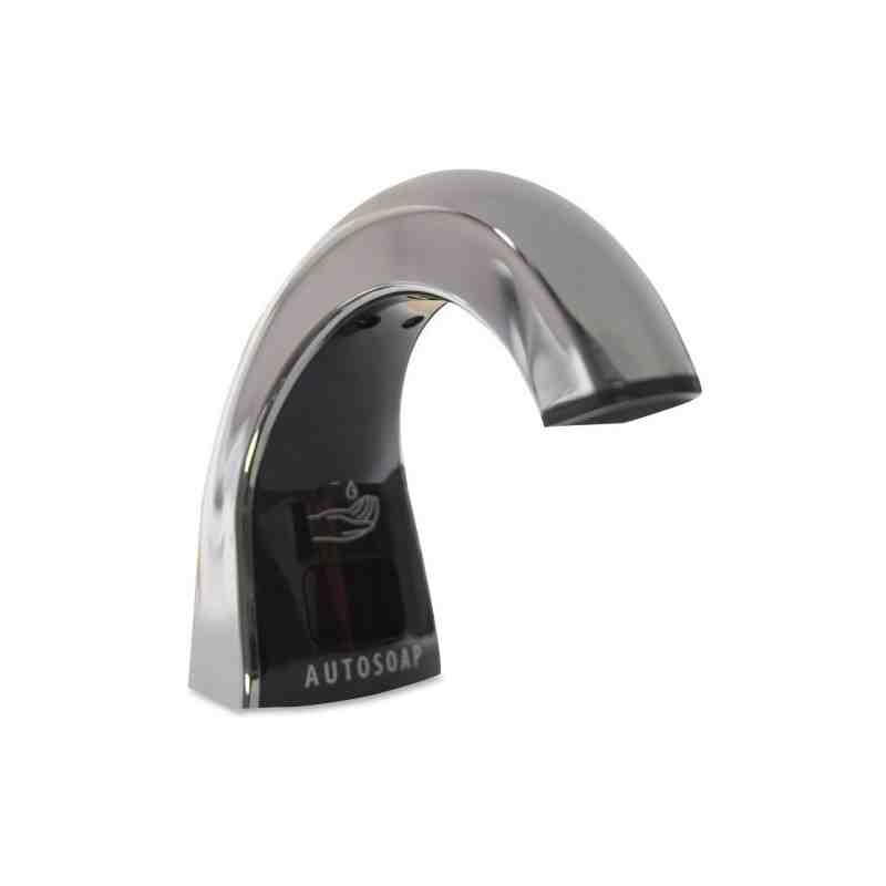 Rubbermaid FG401310 Liquid Soap Dispenser- 800/1600 ml Refills, Polished Chrome/Black - [Cleaning Supplies Canada Discounts] - F