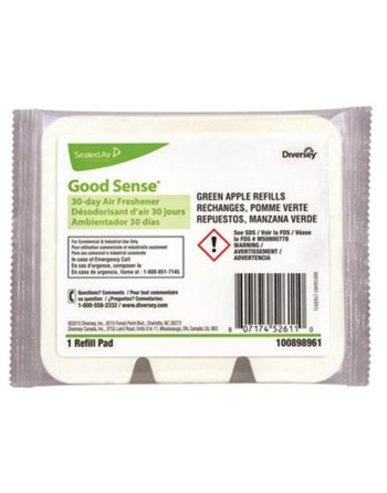 DIVERSEY 100898961 Good Sense® 30-Day Air Freshener (Green Apple)- Green Apple - 12x1, Case - [DefendUse.com] - 100898961 - Dive