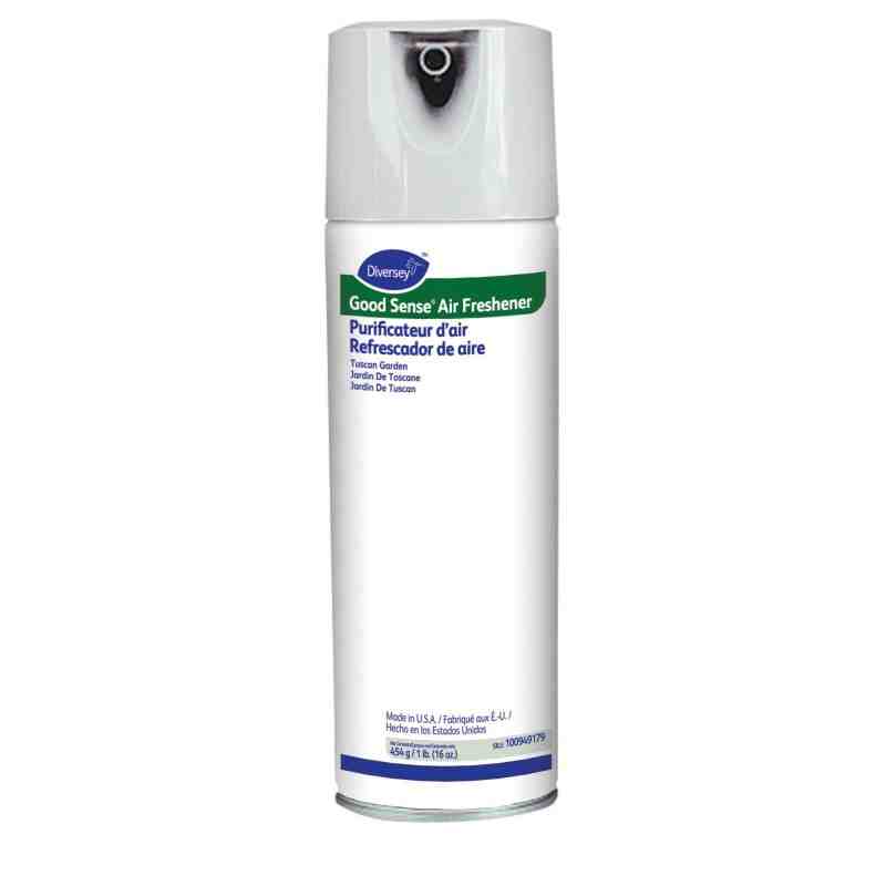 DIVERSEY 100949179  Good Sense, Aerosol,Tuscan Garden Scent, Air Freshener, Case of 6/454ml - [DefendUse.com] - 100949179 - Dive