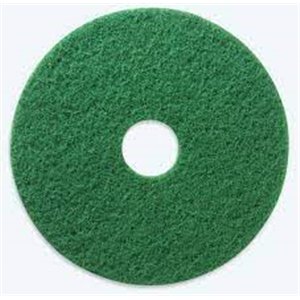 Floor Pad - Green PLG Scrubbing Pad 12" 5/cs[F-5400PLG-GRN-12],5/CS, Price Per Case