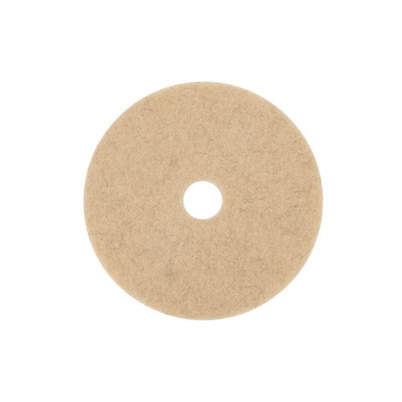Floor Pad - Natural Blend White Burnishing Pad 27" 5/cs[F-3300-NBW-27],5/CS, Price Per Case